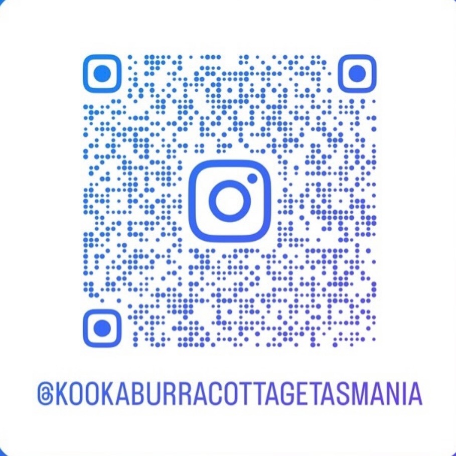 QR Code Instagram Kookaburra Lodge Cressy Tasmania